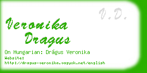 veronika dragus business card